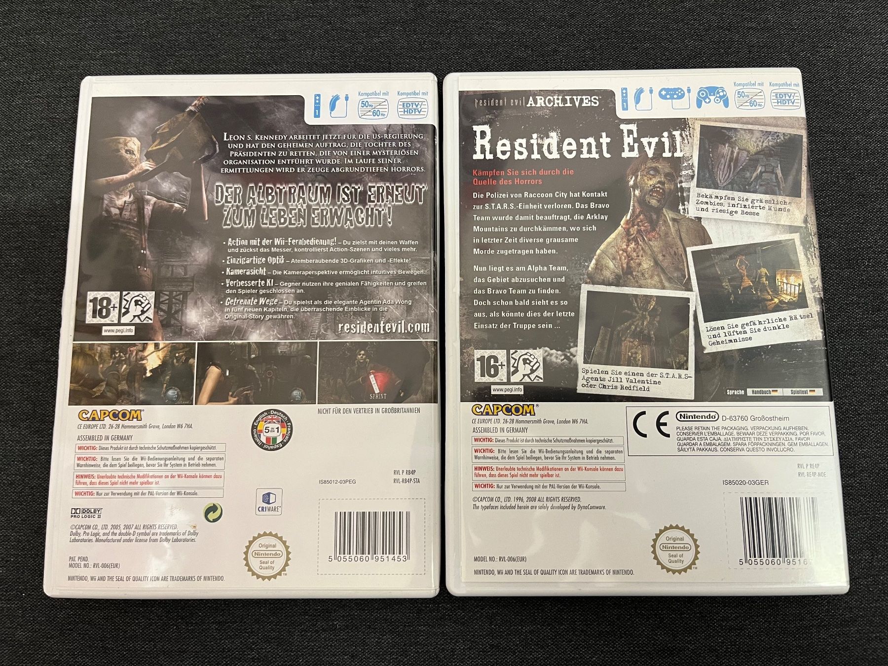 Spiele: Resident Evil 4 + Resident Evil Archives - Wii – Gebraucht aus Thalwil von ranx 2