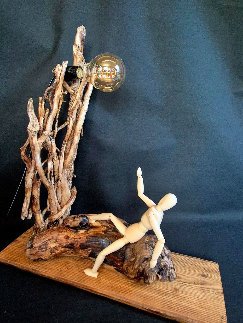 Lampade: Unikat Lampe – Usato da Moutier venduto da Maria1704 1
