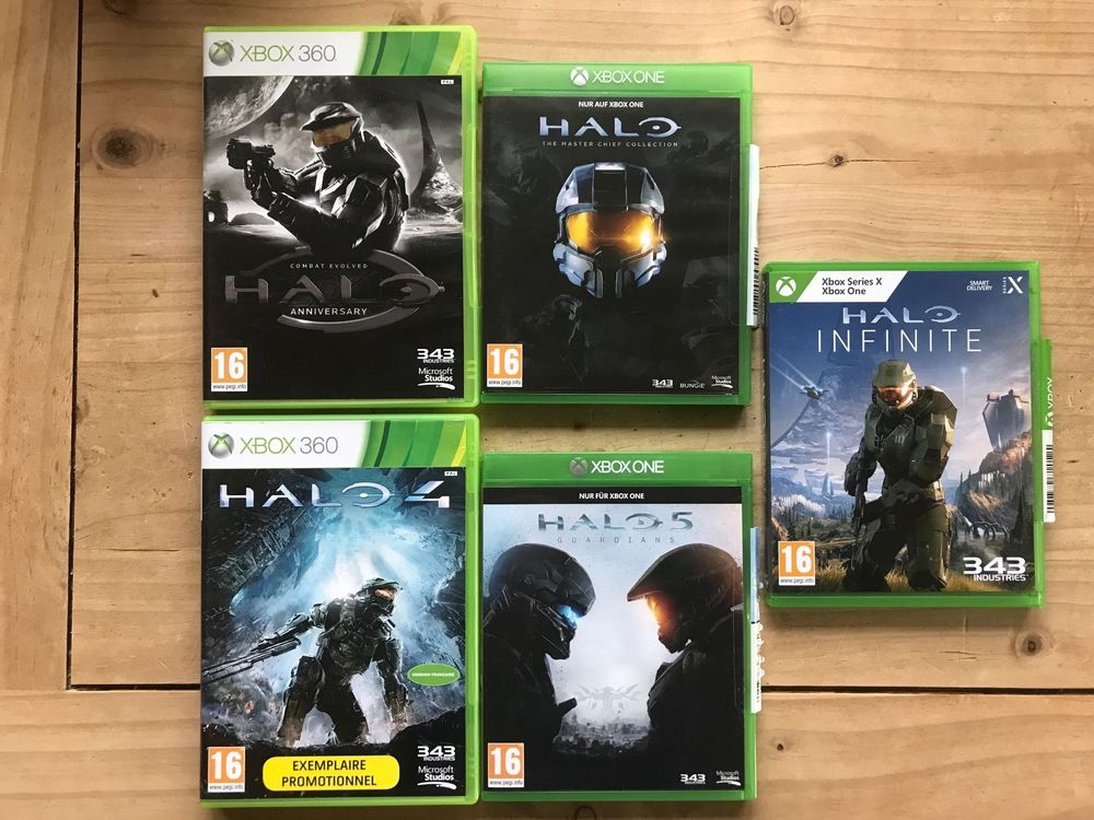 Halo Infinite plus weitere Halo Games im Paket (Gebraucht) in Bütschwil ...
