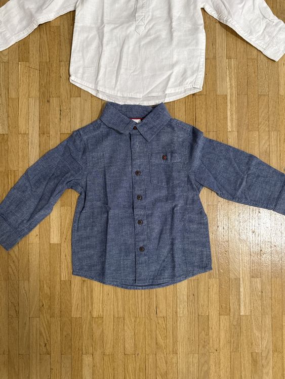 Lotti & Set di vestiti: Lot de 2 chemises manches longues, taille 86, 2 ans. – Nuovo e nell'imballaggio originale da Chêne-Bourg venduto da Dr_resell_Geneva 3