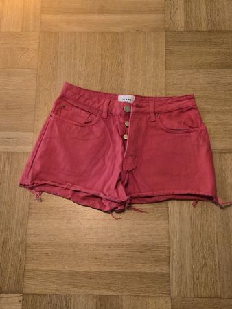 Shorts en jean SÉZANE rouge taille 38 bon état
