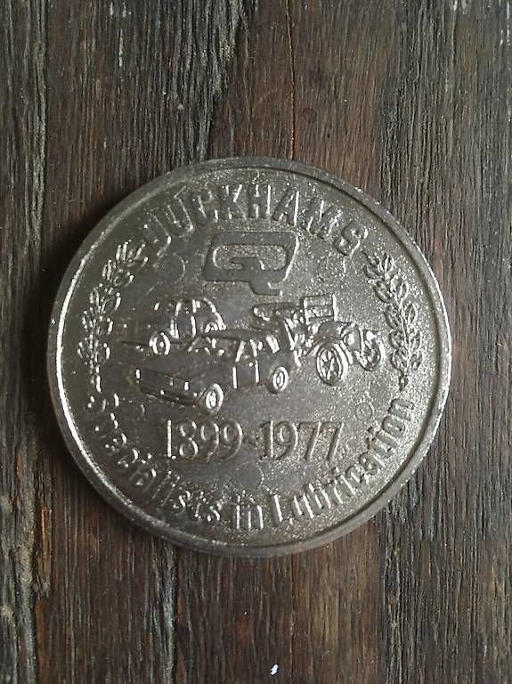 Medaillen: Jubiläumsmedaille Duckhams 1977 – Gebraucht aus Zürich von BuenosAires03