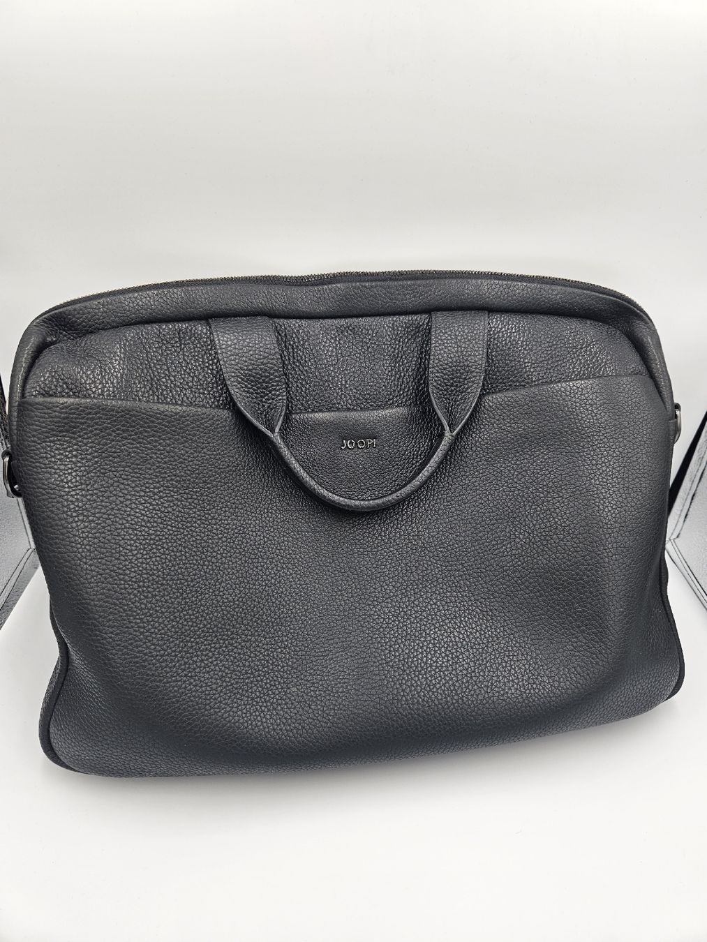 Joop Valigie & Borse: JOOP Leder Laptoptasche schwarz Business – Usato da Buchs ZH venduto da rit_s6kv 1