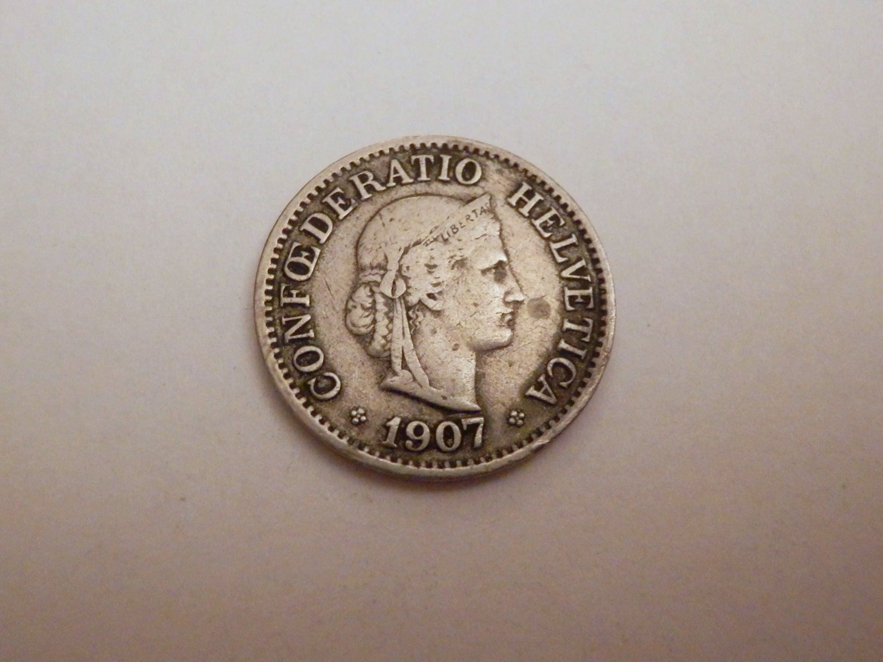 Tutti le monete: Lot 10Rp. 1885 - 1926 diverse, ss + vorz – Usato da Ueberstorf venduto da dinbau 3