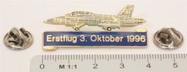PIN Swiss Air Force-Pin F-18 Erstflug Rare
