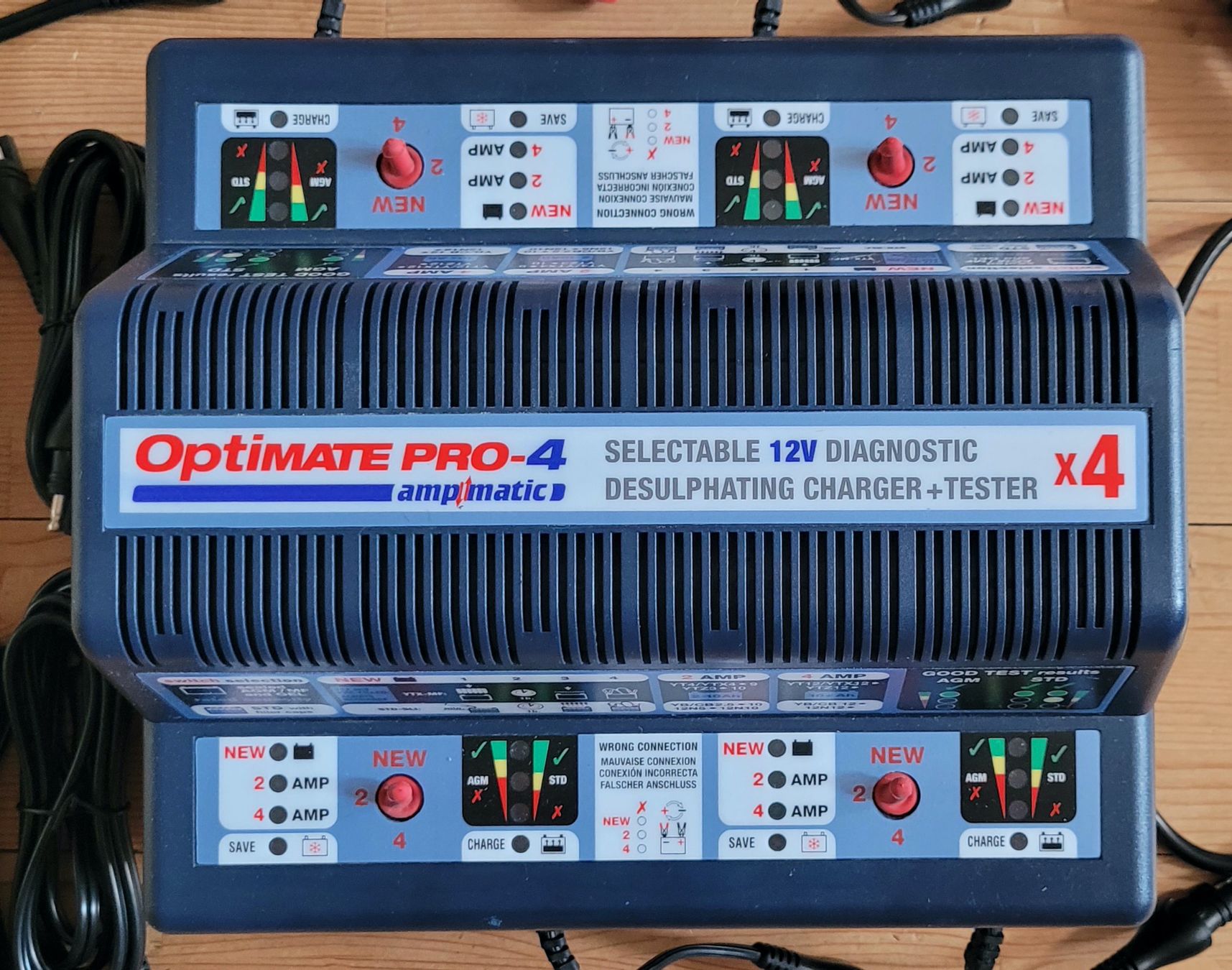 Chargeurs batteries: Tecmate Optimate Pro 4 Lade-und Testgerät – D'occasion à Bachenbülach par SoCal69