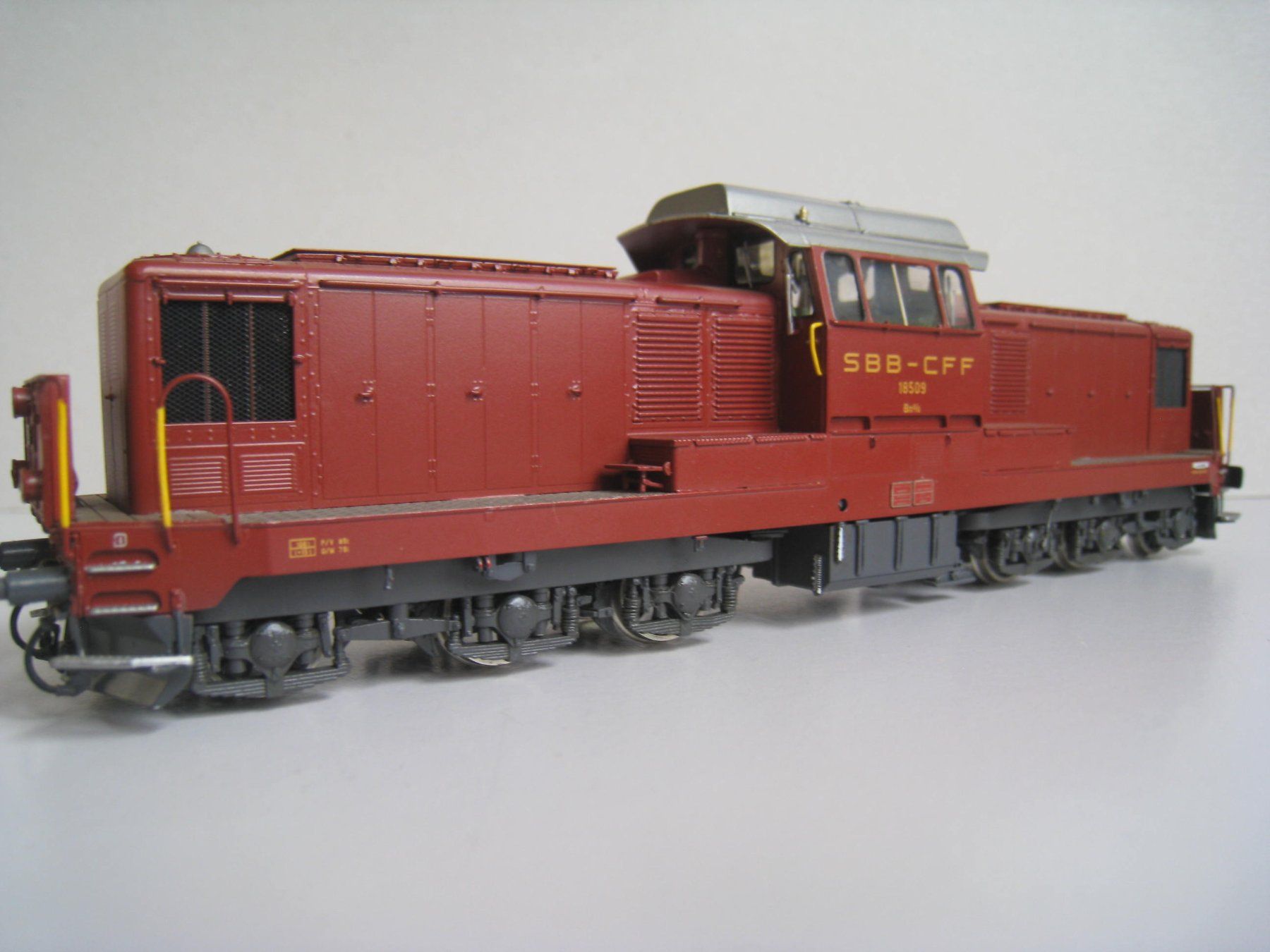 Lemaco Modellini di ferrovie: Lemaco Bm 6/6 18509 braun, SBB-Rangierlok,HO 78 oder HO 78/1 – Usato da Buchs ZH venduto da swiss-train 3