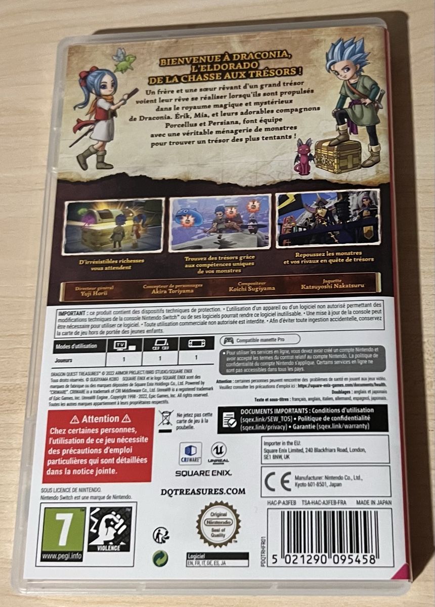 Nintendo Spiele: Dragon Quest Treasures – Gebraucht aus Grandevent von David28313 2