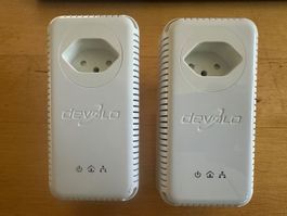 2 Devolo dLAN 200 AVplus Powerline Adapter