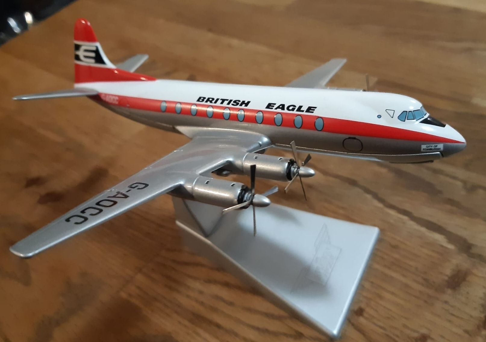 Corgi Toys Modellbausätze & Standmodelle: Corgi Vickers Viscount 700 British Eagle, 1:144, Neu! – Neu und originalverpackt aus Derendingen von Nellino01
