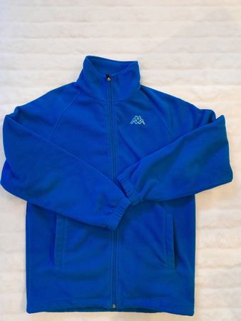 Veste polaire Kappa bleu turquoise, taille S, parfait état