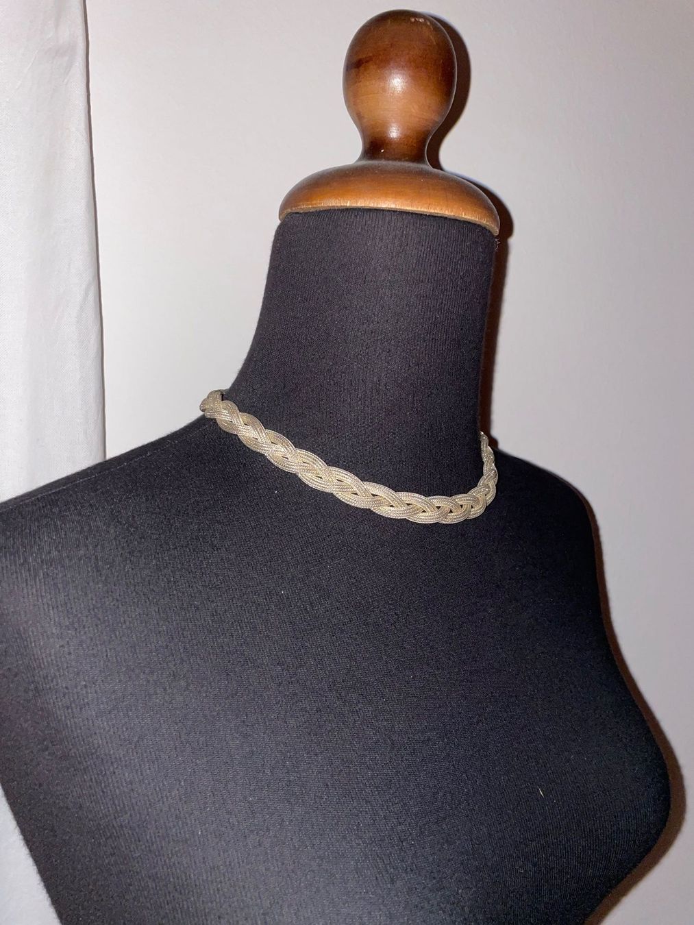 Catenine: 835 Silber Flecht Collier wunderschön, Handarbeit 45cm 44g – Usato da Basel venduto da gretchen03 4