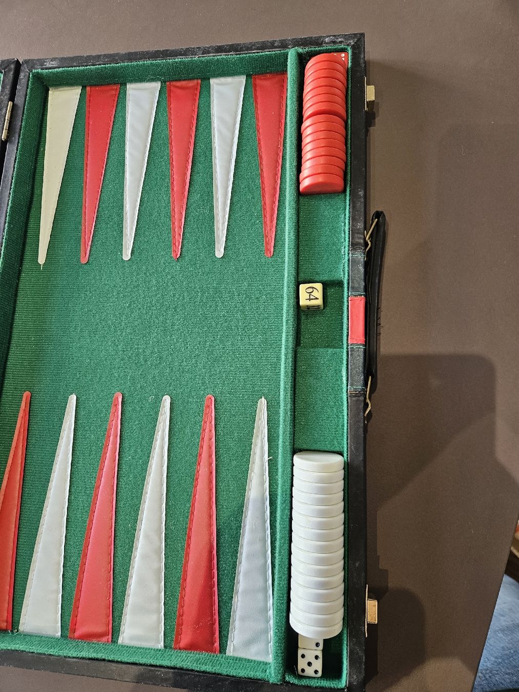 Giochi: Gucci Backgammon Spiel, Reiseformat, vollständig – Usato da Zug venduto da kashtos 1