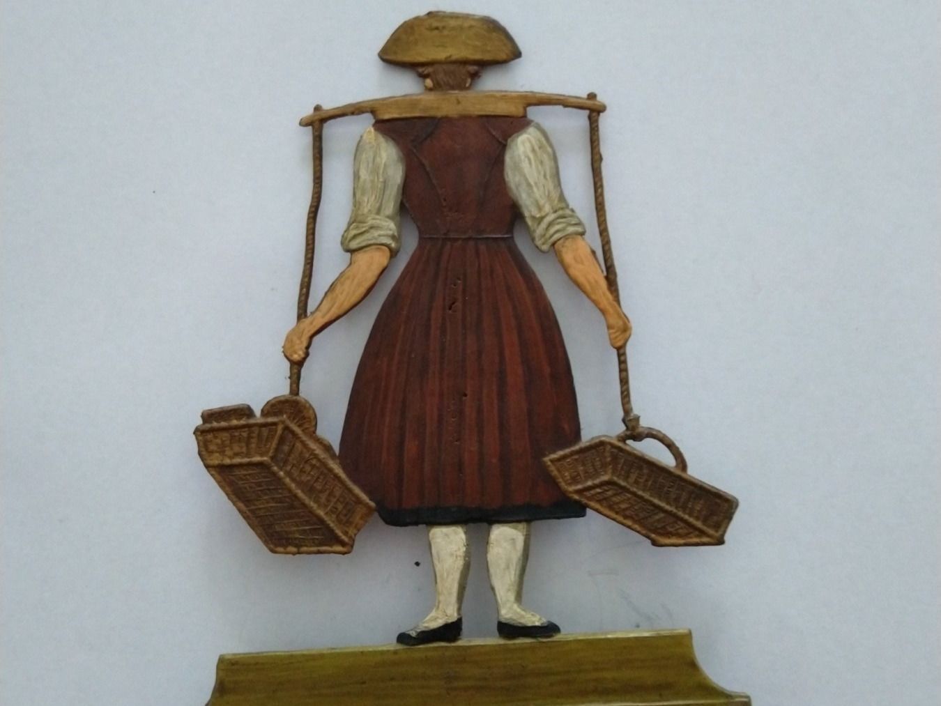 Figuren: Zinnfigur Vielander Bäurin alt – Gebraucht aus Basel von Tatura 1