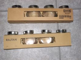 5 x 4 kleine Gläser IKEA a 15ml