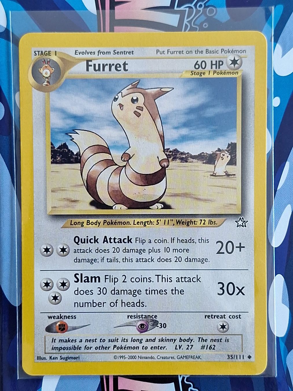 Pokémon Cartes à collectionner: Furret - Neo Genesis – D'occasion à Altstätten SG par GGsGameshop