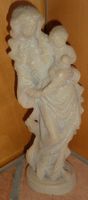 Figur aus Wachs Madonna mit Kind