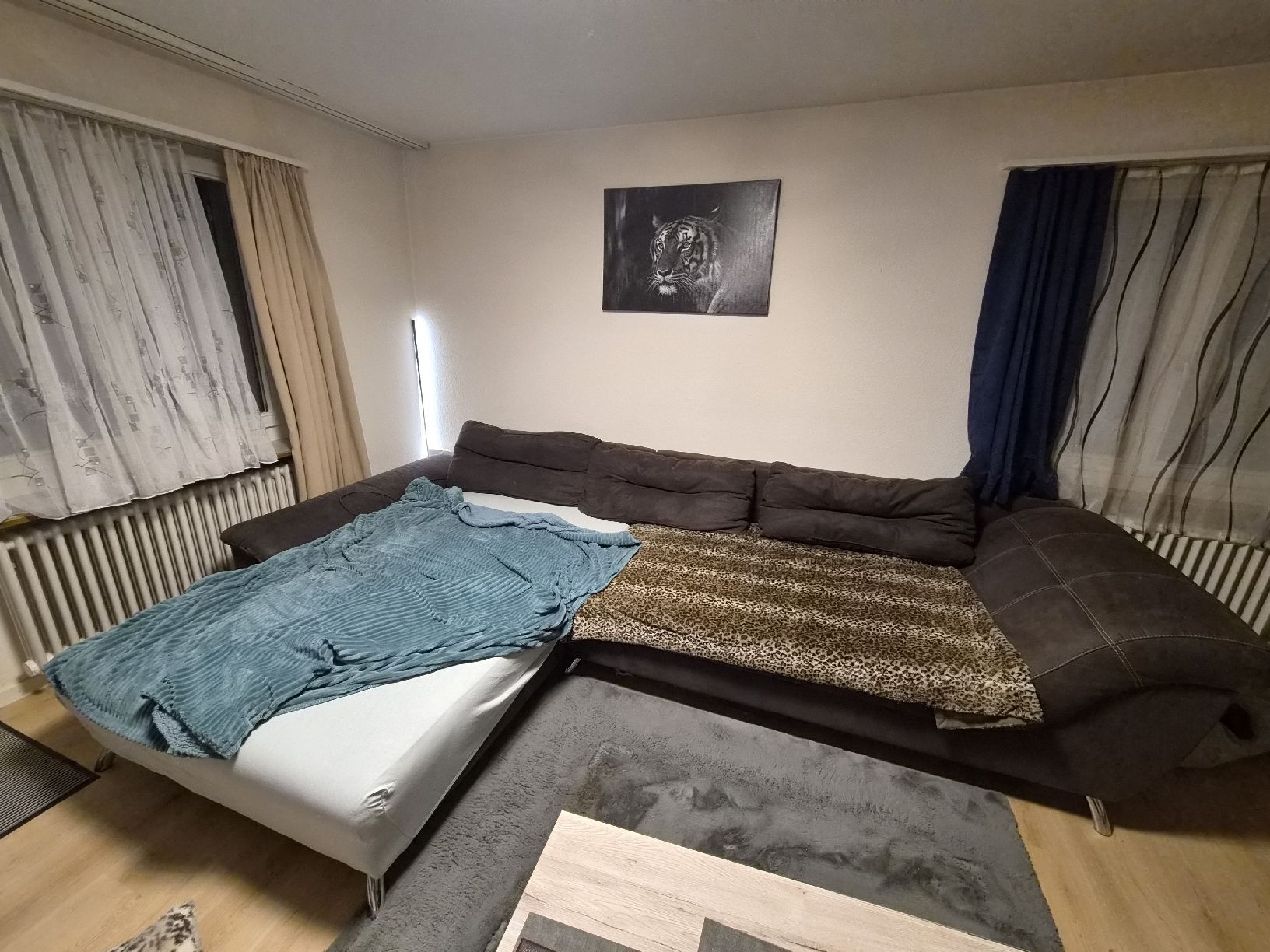 Sofas: Grosses Ecksofa dunkelbraun gebraucht – Gebraucht aus Lichtensteig von ManuLengi