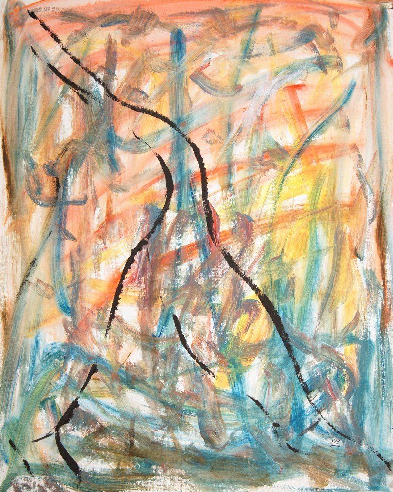 Tableaux: Acryl auf Papier: Going away – Neuf (Voir description) à Fribourg par erw_68dx