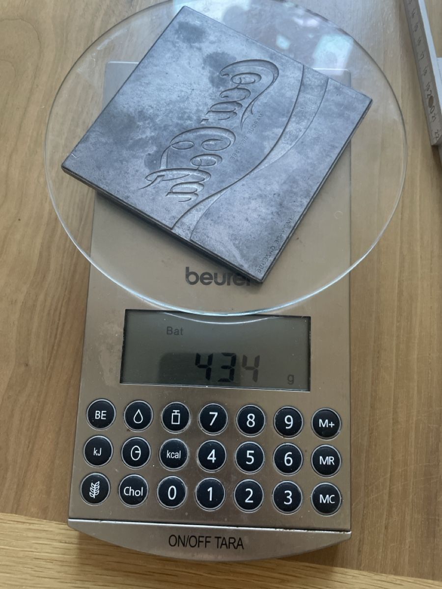 Servierplatten: Druckklischee Coca-Cola – Gebraucht aus Fribourg von Mymikrakra01 3