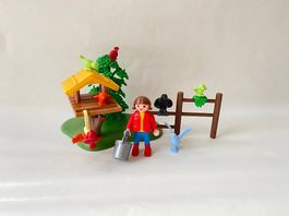 Playmobil Mädchen mit Vogelhäuschen