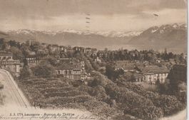 VD 30 Lausanne, Avenue du Théâtre, 1917