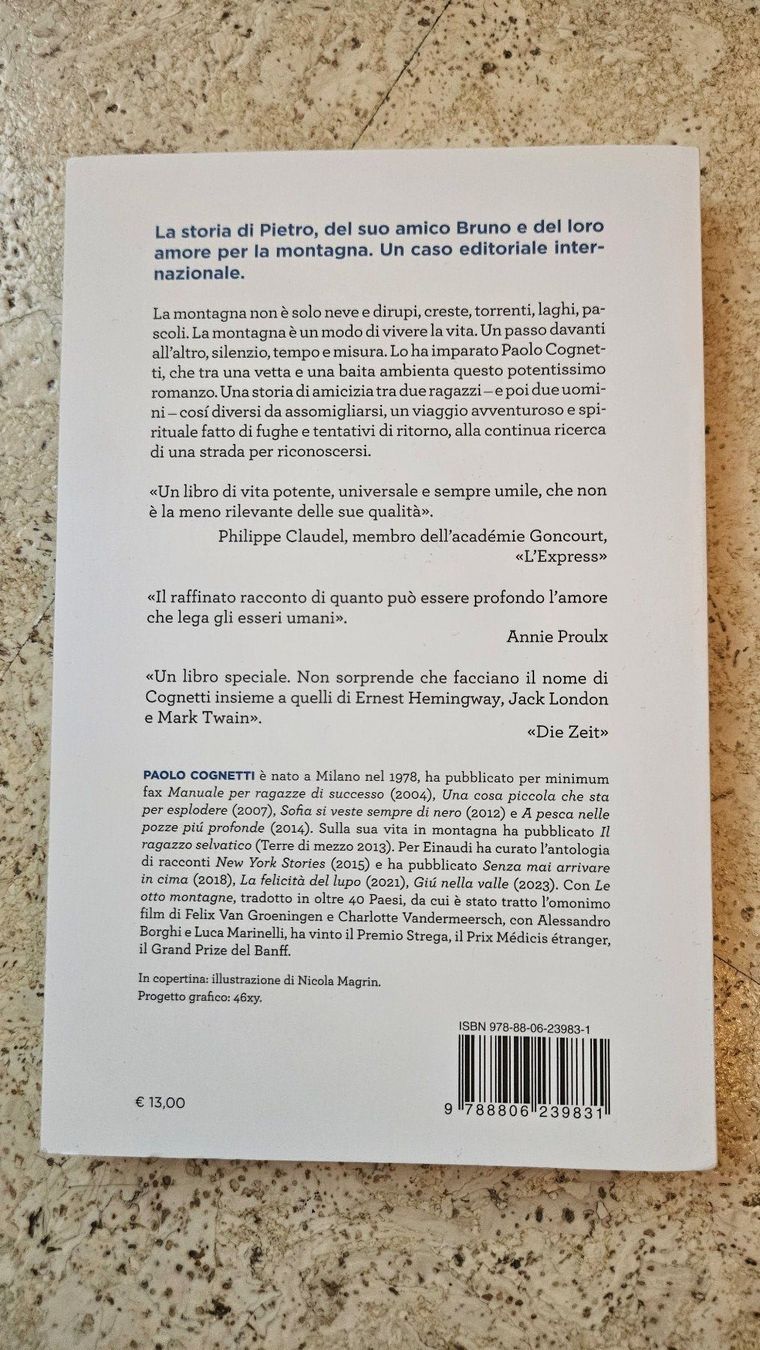 Libri: Le otto montagne – Nuovo (secondo la descrizione) da Zuoz venduto da ser_b555 1