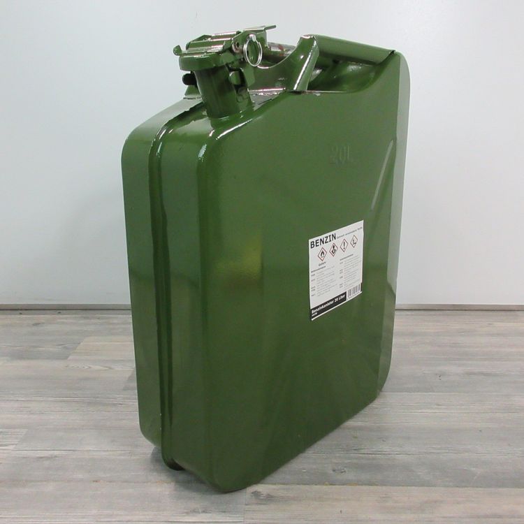 Metall Benzinkanister 20 L grün   Bolzen Kraftstoffkanister | Kaufen ...