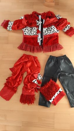 Fasnachtskostüm Kind, 4-teilig