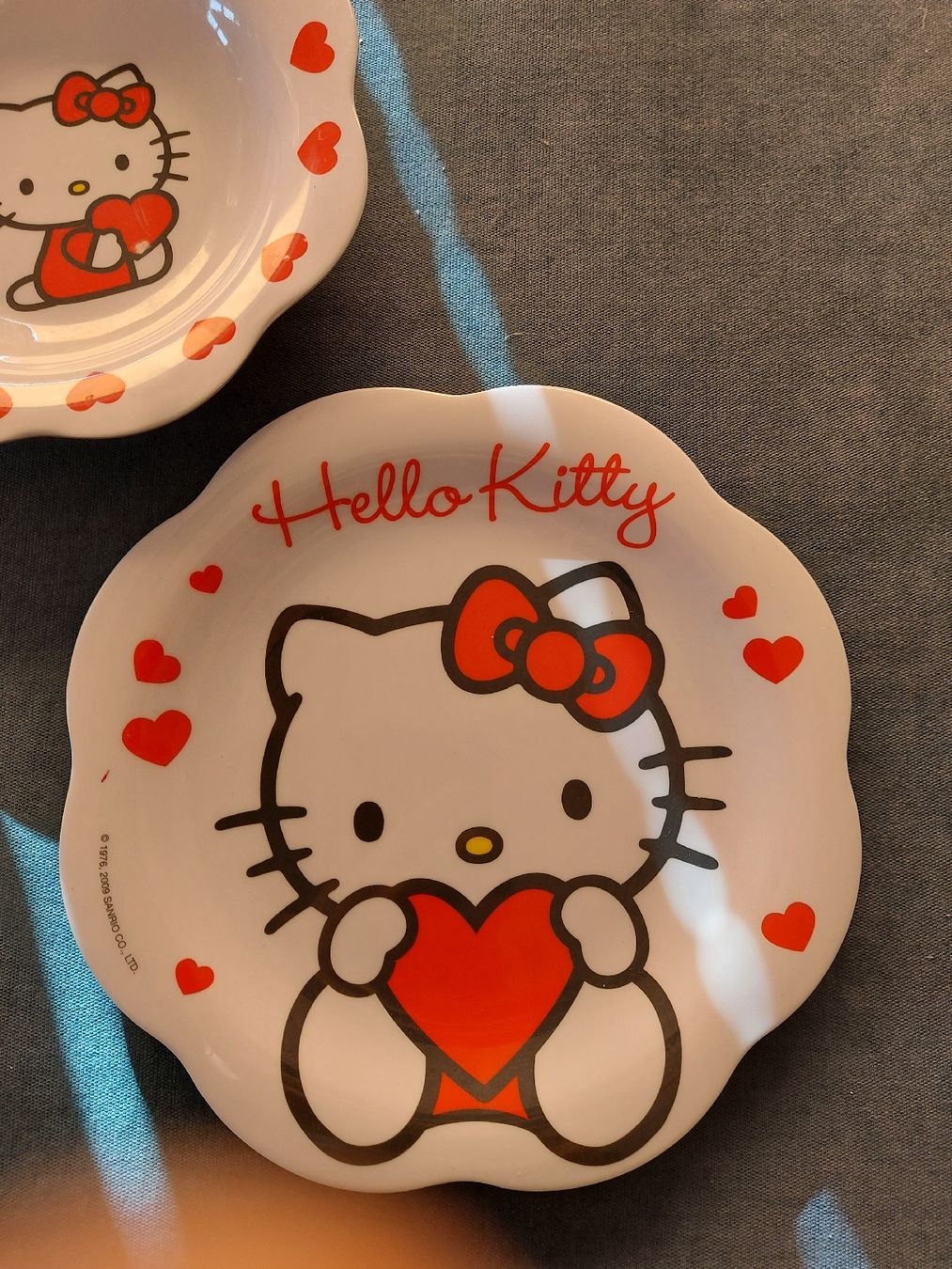 Hello Kitty Set di piatti: Set Vaisselle Enfant Hello Kitty – Usato da VUADENS venduto da momy 2