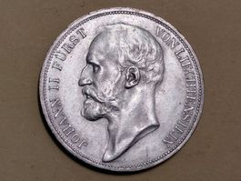 Liechtenstein 2 Kronen 1912 Johann II Silber