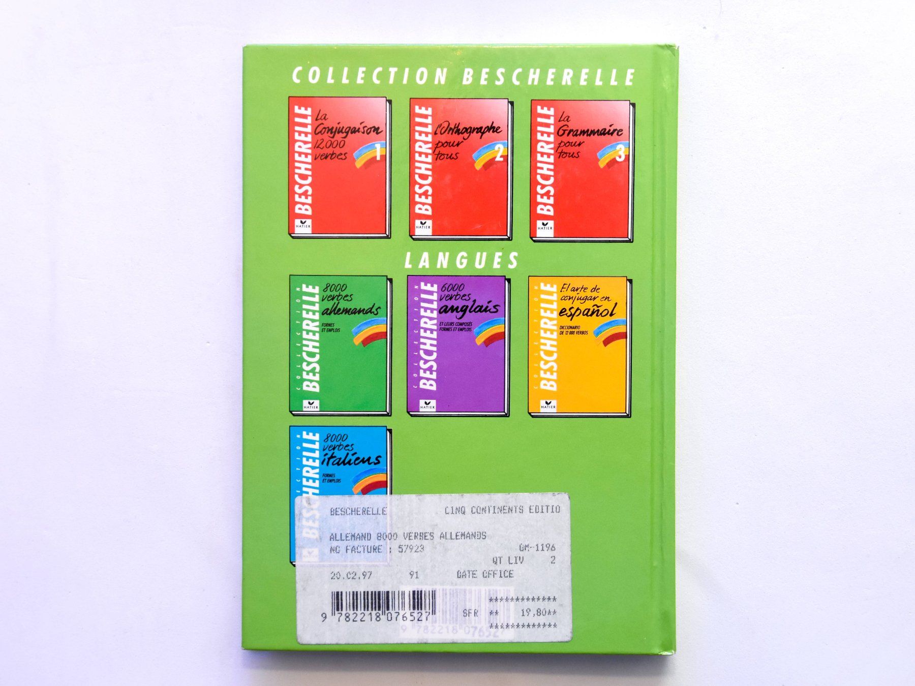 Libri: Bescherelle - 8000 verbes allemands – Usato da Belmont-sur-Yverdon venduto da bichet02 1