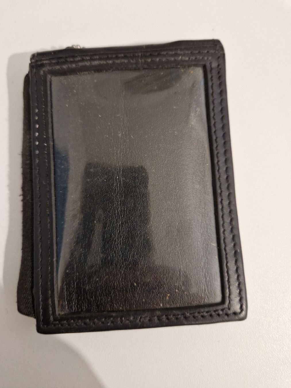Placchette & Badge: Security Badge mit ID Holder aus Leder – Usato da Unterägeri venduto da brg109 1