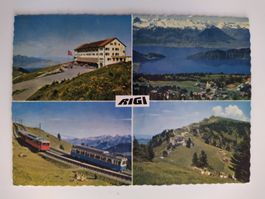 Originale Rigi 4 Bild AK, dat. 1967