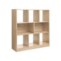 Bücherregal Raumteiler Regal Standregal aus Holz BALU