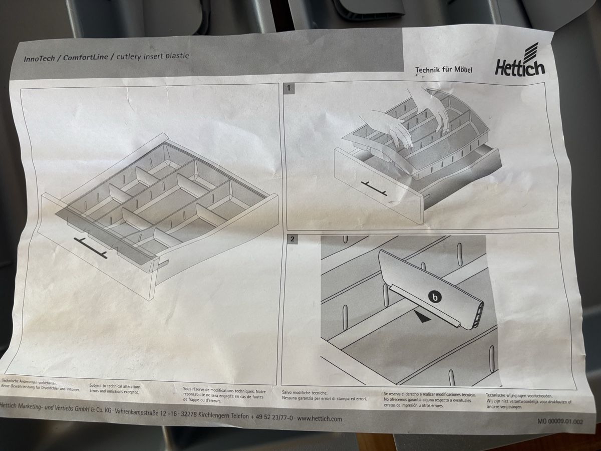 Behälter & Ähnliches: Schubladen Einzetzfach / Kunststofffach von Hettich – Neu (gemäss Beschreibung) aus Rümlang von euqinom16 1