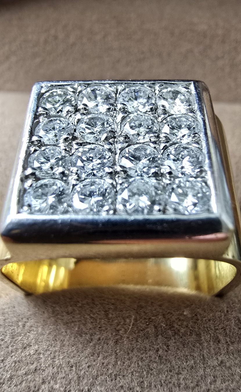 Anelli: Diamant Ring,  Goldring,  Schmuckstück – Nuovo (secondo la descrizione) da Zürich venduto da Reni8048 4