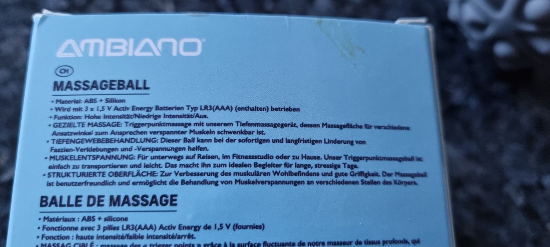 Dispositivi per massaggi: Massageball – Nuovo (secondo la descrizione) da egliswil venduto da Maggy6 1