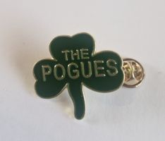The Pogues Kleeblatt Pin - Glücksbringer Anstecker 🍀