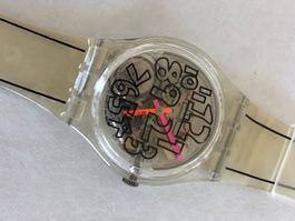 GZ 124 - SWATCH Scribble – 1993 – NEU – ungetragen – OVP