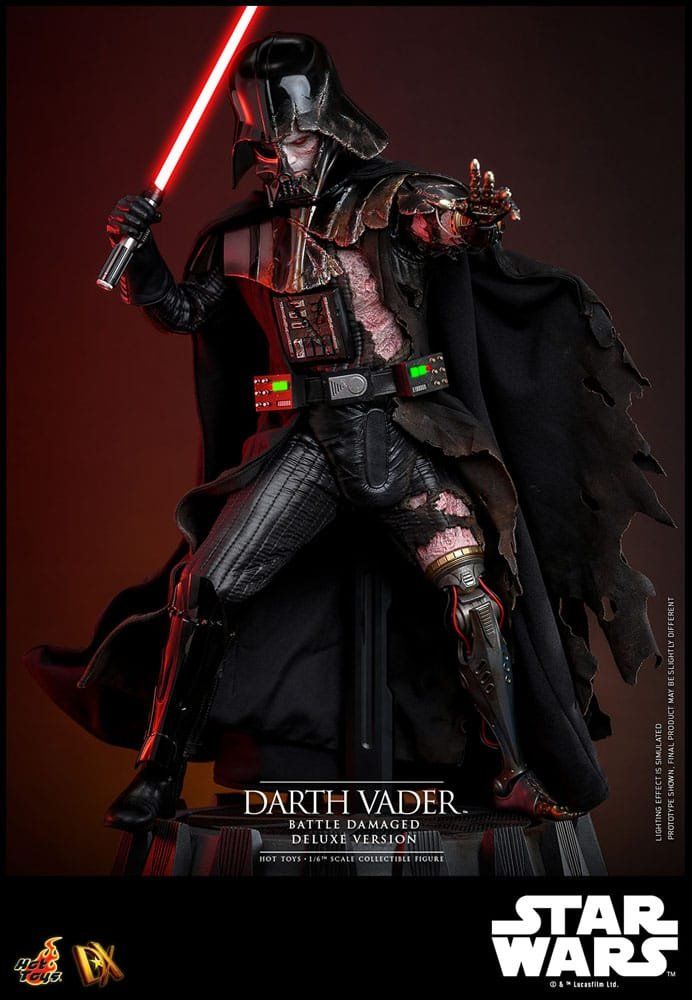 Hot Toys Statuette: Hot toys Darth Vader Battle Damanged Version – Nuovo e nell'imballaggio originale da Aarau Rohr venduto da tobinogio 5