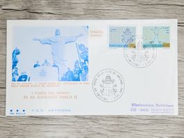 CL05 Enveloppe + Timbre Poste Vaticane 1985