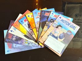 Motor Girl Comic-Sammlung #1-10, komplette Story, Top!