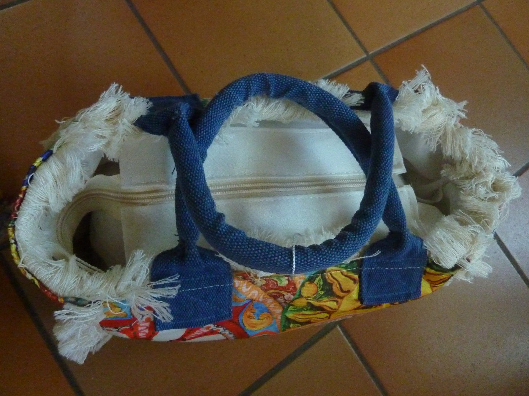 Borse da donna: Lässige Sommerstofftasche neu – Nuovo (secondo la descrizione) da Waldstatt venduto da Kananaskis1 8
