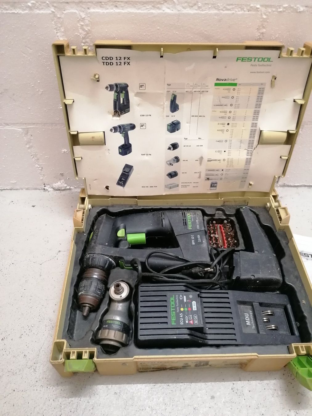 Festool CDX 12 FX Akkuschrauber für Sammler oder Bastler (Defekt) in ...