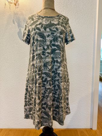 Sommerliches Kleid von Peter Hahn, Green Cotton, Gr. 40