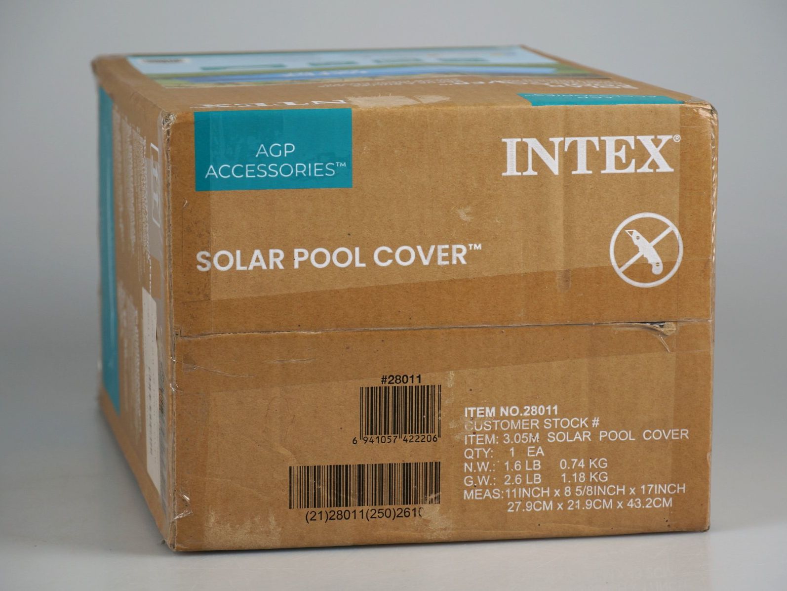 Schwimmbad-Zubehör: Intex Solarabdeckplane (3.05m) – Neu und originalverpackt aus Rüti ZH von Restwert_Rueti_ZH 2