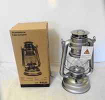 Sturmlaterne Silber NEU in Originalverpackung Laterne