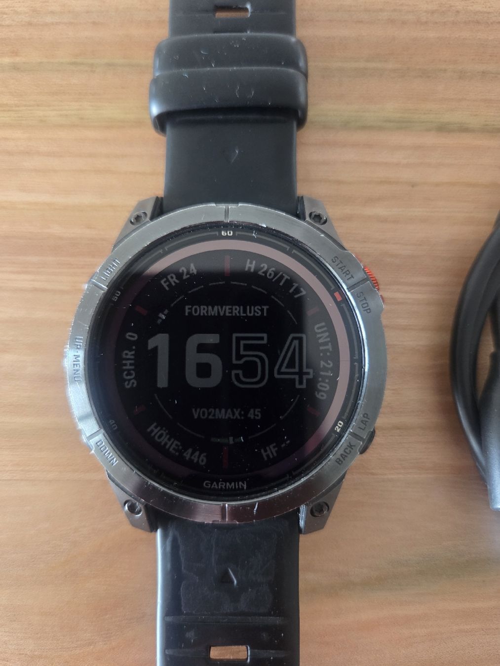 Garmin Smartwatch: Garmin Fenix 7 Pro Solar – Gebraucht aus Kaltbrunn von CYR_GMU 1