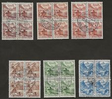 Schweiz Viererblock 1939 1942 1948 Katalog 75.-